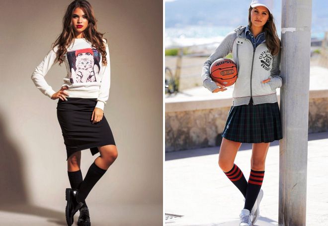 modne sportowe swetry dla dziewczynek