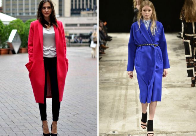 какъв цвят е палтото в модата през пролетта на 2017 г.