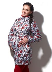 Jarní bundy pro těhotné ženy 6