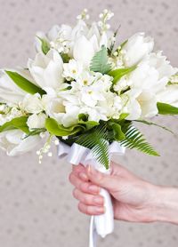 Jarní svatební kytice 9