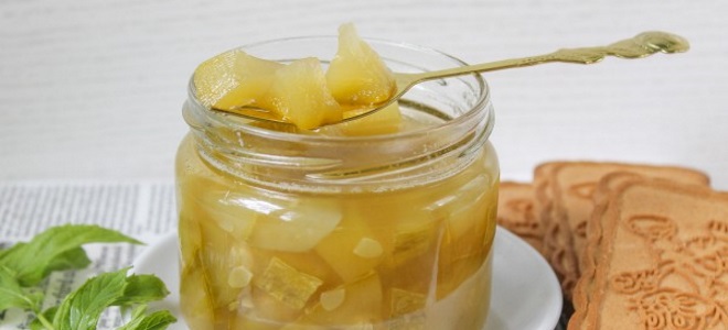 bučen džem s receptom iz ananasovega soka