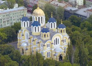 Vladimirsky katedrala u Kijevu 1