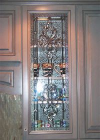 кухненски врати с прозрачно стъкло1