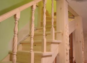 Stopnišče iz lesa z lastnimi rokami68
