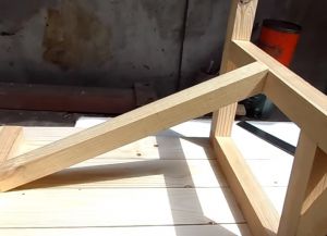 Drewniane ławki własnymi rękami18