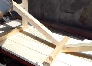 Drewniane ławki z własnymi rękami20