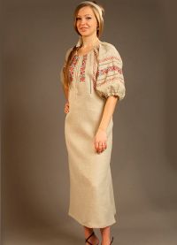 tradiční šaty s lidovým stylem8