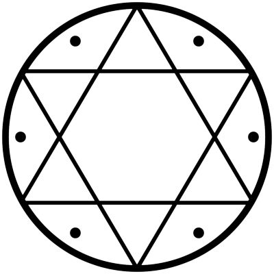 hvězda hodnoty symbolu solomonu