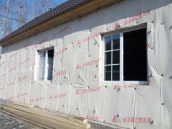 Парна изолация за стени на дървена къща1