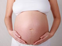 Žaludek se během těhotenství zřítí