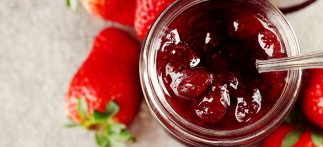 гъста рецепта за конфитюр за ягоди