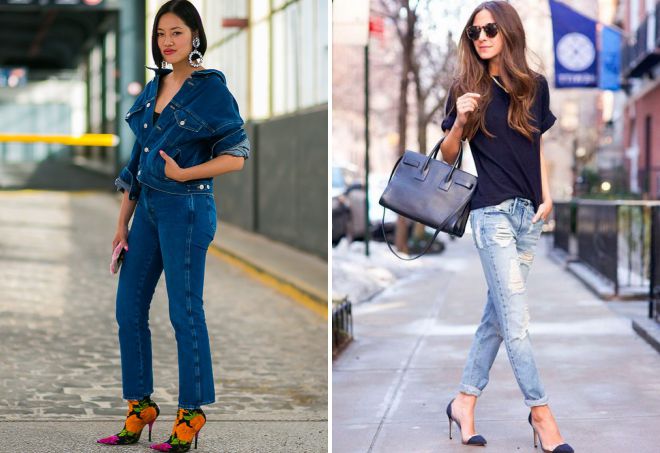 уличная мода джинсы