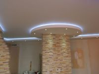 Stropní strop s LED světlem 8