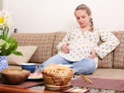 bolest v břiše během těhotenství