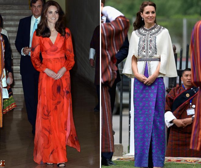 Kostiumy Kate Middleton