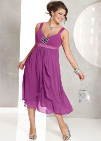 letnie sukienki szyfonowe dla otyłych kobiet 2