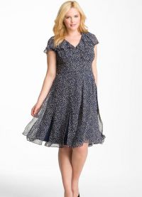 letnie sukienki szyfonowe dla otyłych kobiet 7