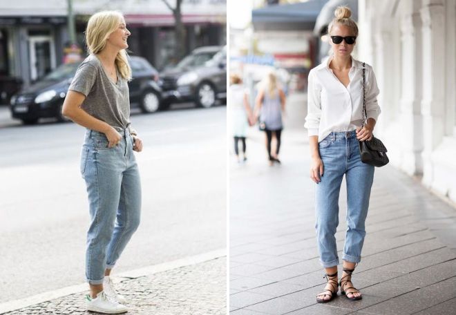 женские тонкие джинсы на лето
