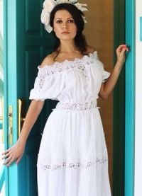 letnia biała sukienka z koronką2