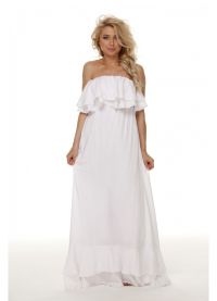 Letní bílé šaty 1