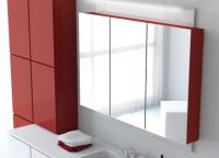 Стенна шкаф за баня с огледало5