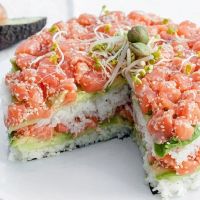 Sushi dort recept