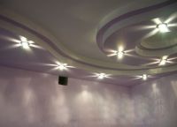 Spuščeni strop z osvetlitvijo3