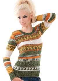 орнамент пуловер 3