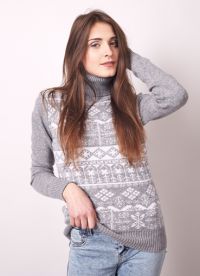 Норвежка пуловер7
