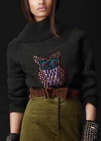 пуловер с бухал 7