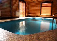 Dřevěný dům s bazénem 3