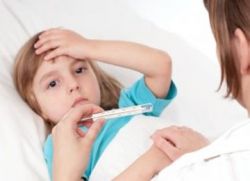 teplota chřipky u dítěte