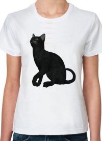 Тениска с котка 1
