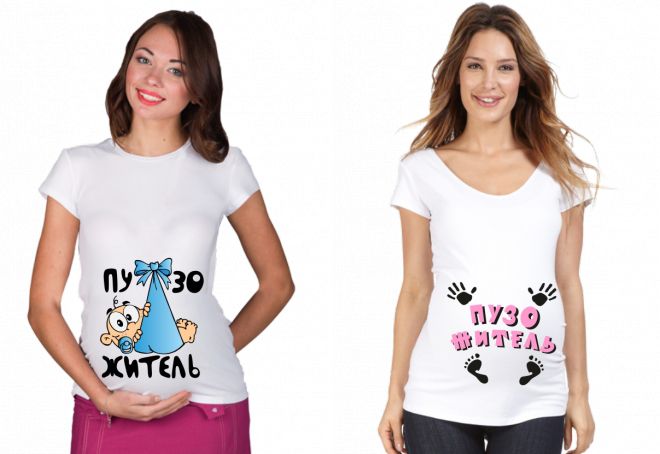 T-shirt dla kobiet w ciąży