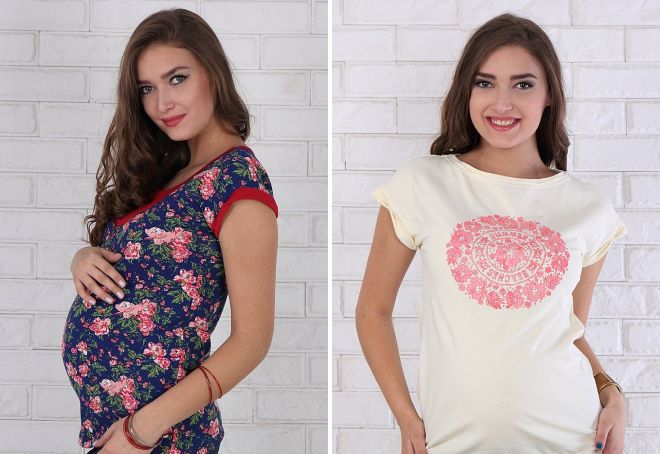 krásné trička pro těhotné ženy