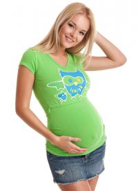 Trička pro těhotné ženy3
