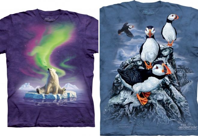 футболки с животными mountain