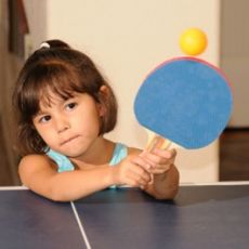 Обучение детей настольному теннису