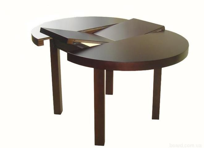 Okrągłe stoły-transformatory do salonu