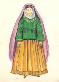 Ubrania narodowe tatarskie 2