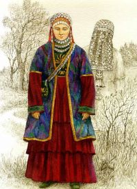 Ubrania narodowe tatarskie 8