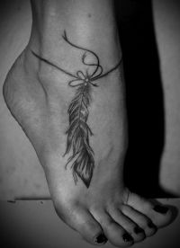 Feather tetování 5