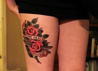 tetování květiny pěšky 6