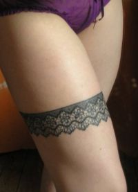 Tetovací ozdoba na chodidle 4