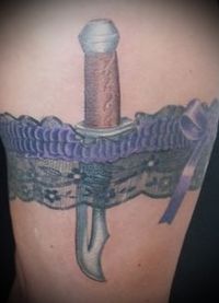 Tattoo podvezica pješice 8