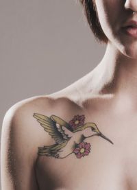 татуировка с топлинна птица 1