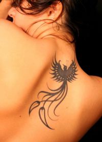 Phoenix Bird Tetování 3