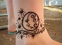 henna tetování pěšky 3