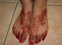 henna tetování pěšky 4
