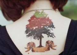 co znamená tetování stromu